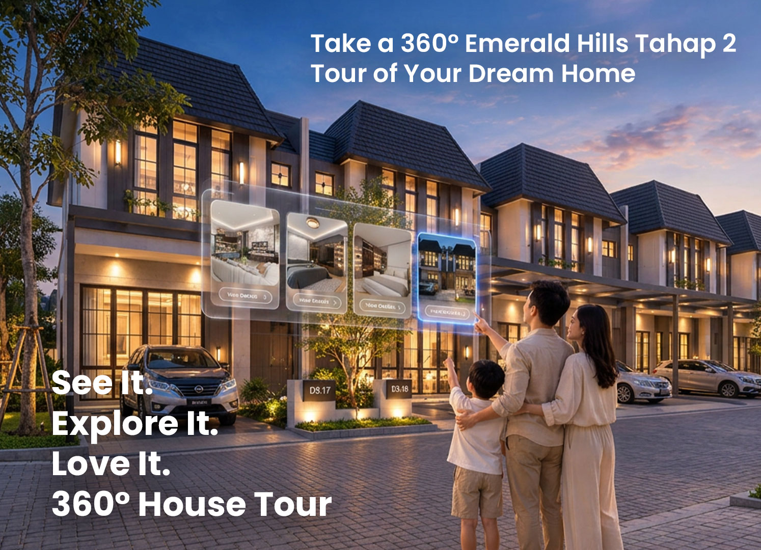 Home Tour 360 Emerald Hills Tahap 2